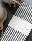 Striped Hand & Dish Towel Set
