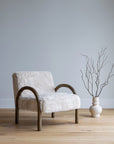 Eros Chair | Shaggy Sand