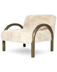 Eros Chair | Shaggy Sand