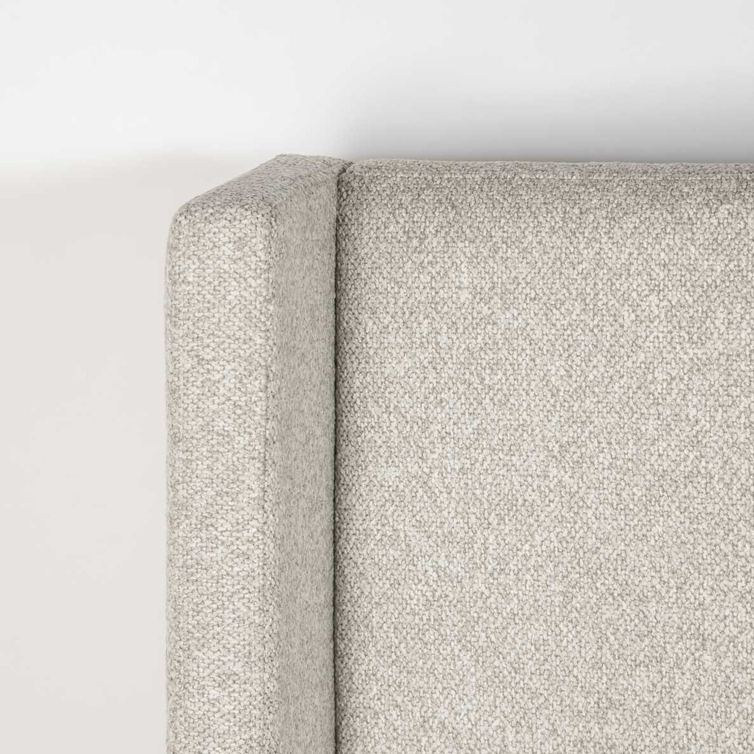 Lourdes Storage Bed | Cream