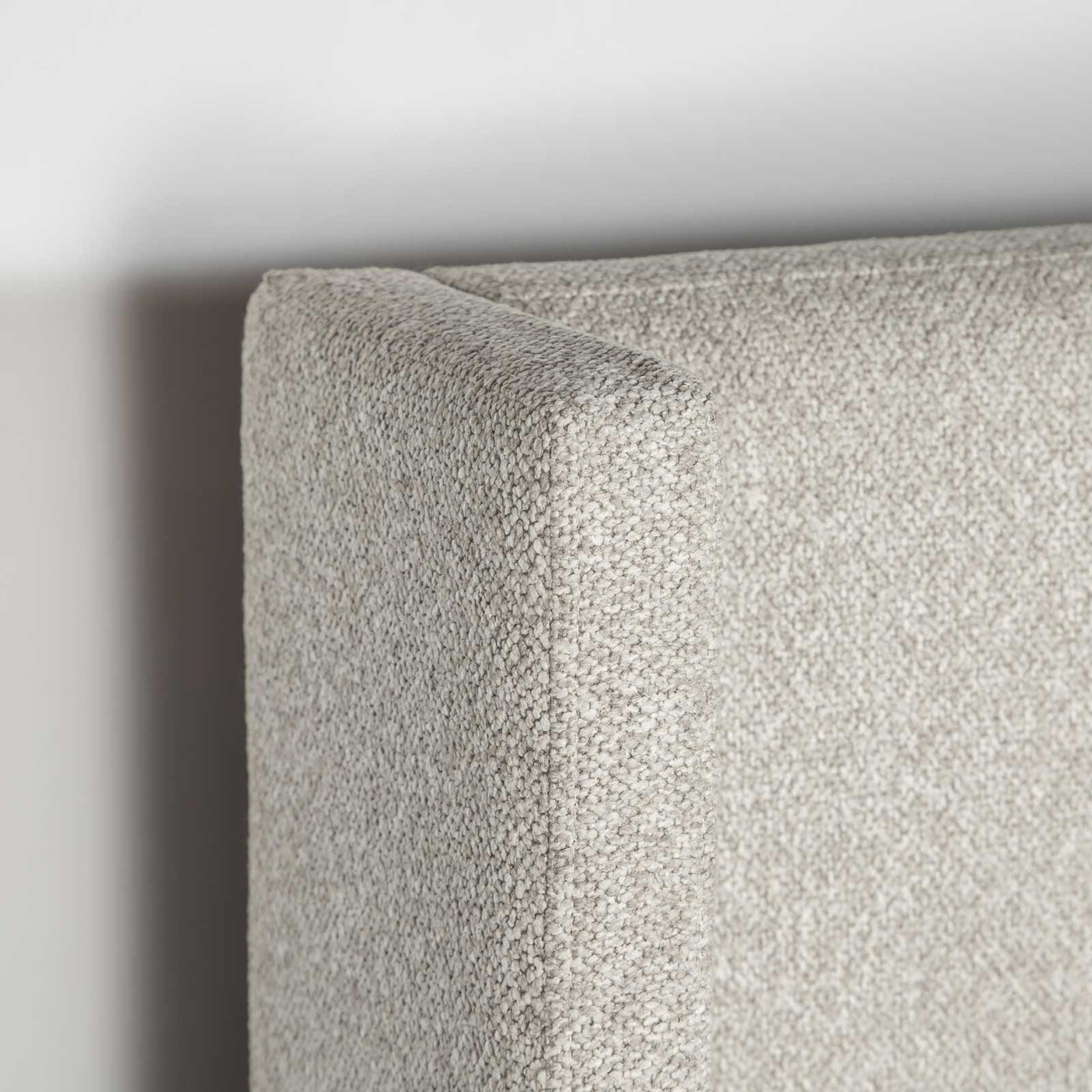 Lourdes Storage Bed | Cream