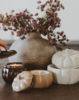 Cashmere + Vanilla Pumpkin Jar Candle