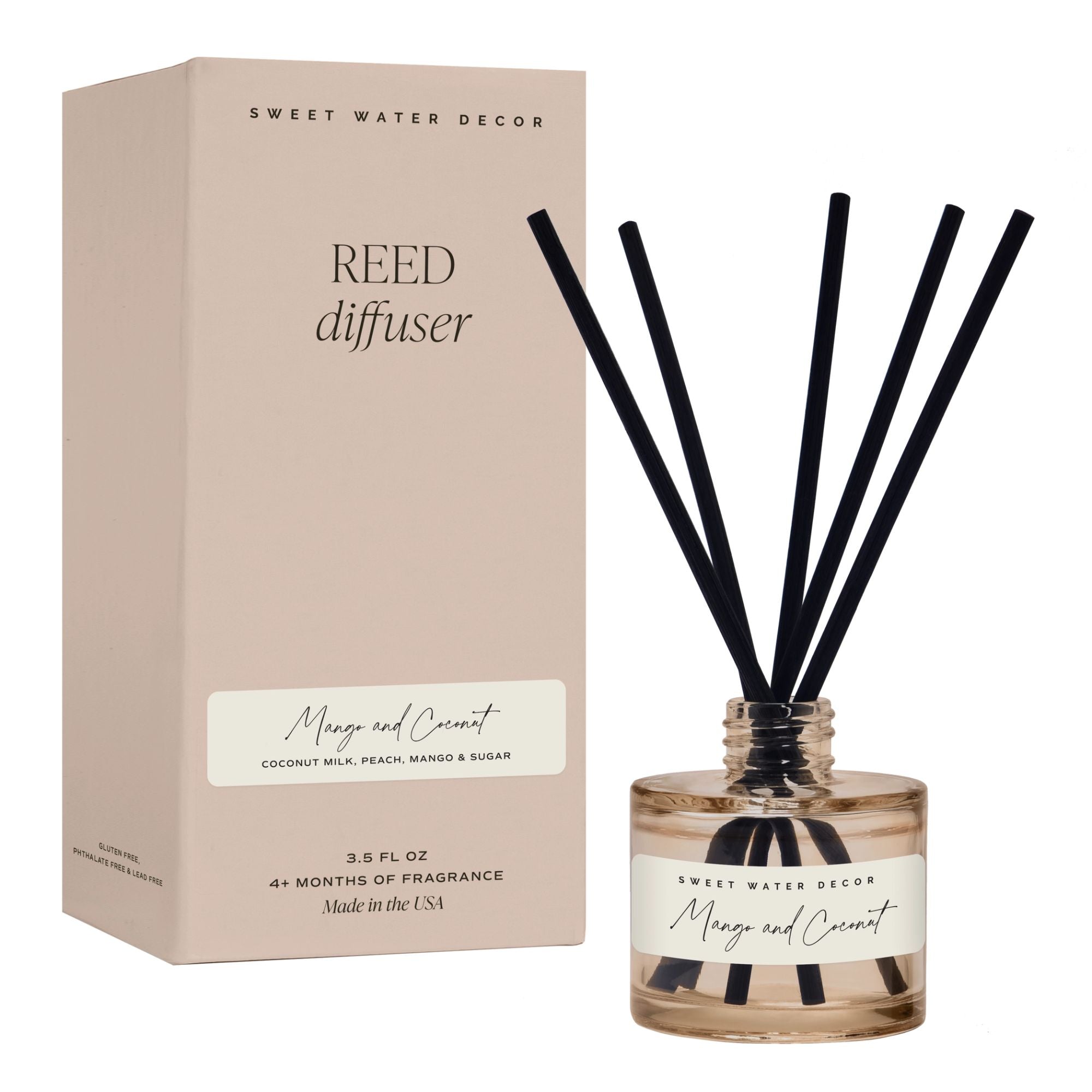 Mango + Coconut Tan Reed Diffuser