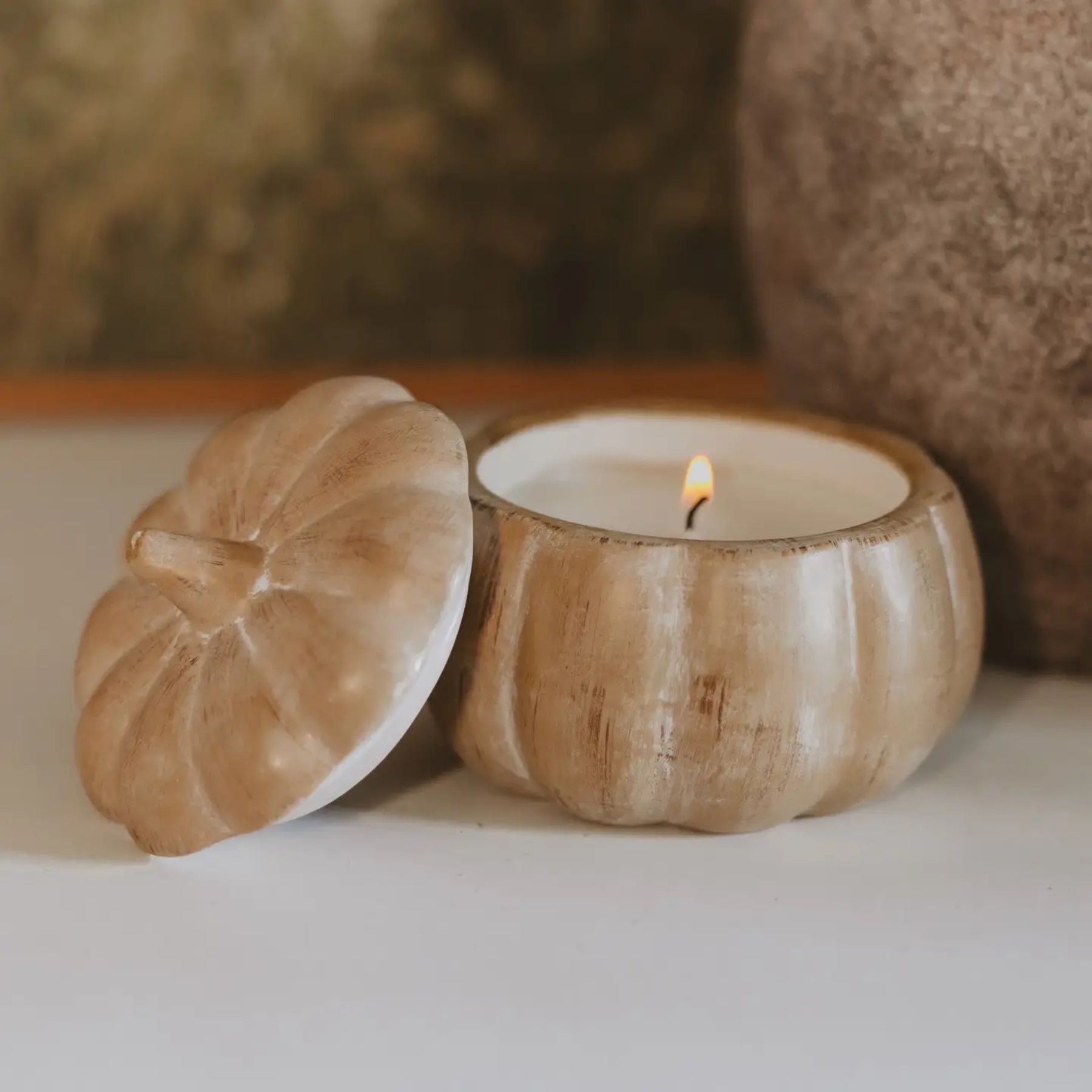 Pumpkin Spice Pumpkin Jar Candle