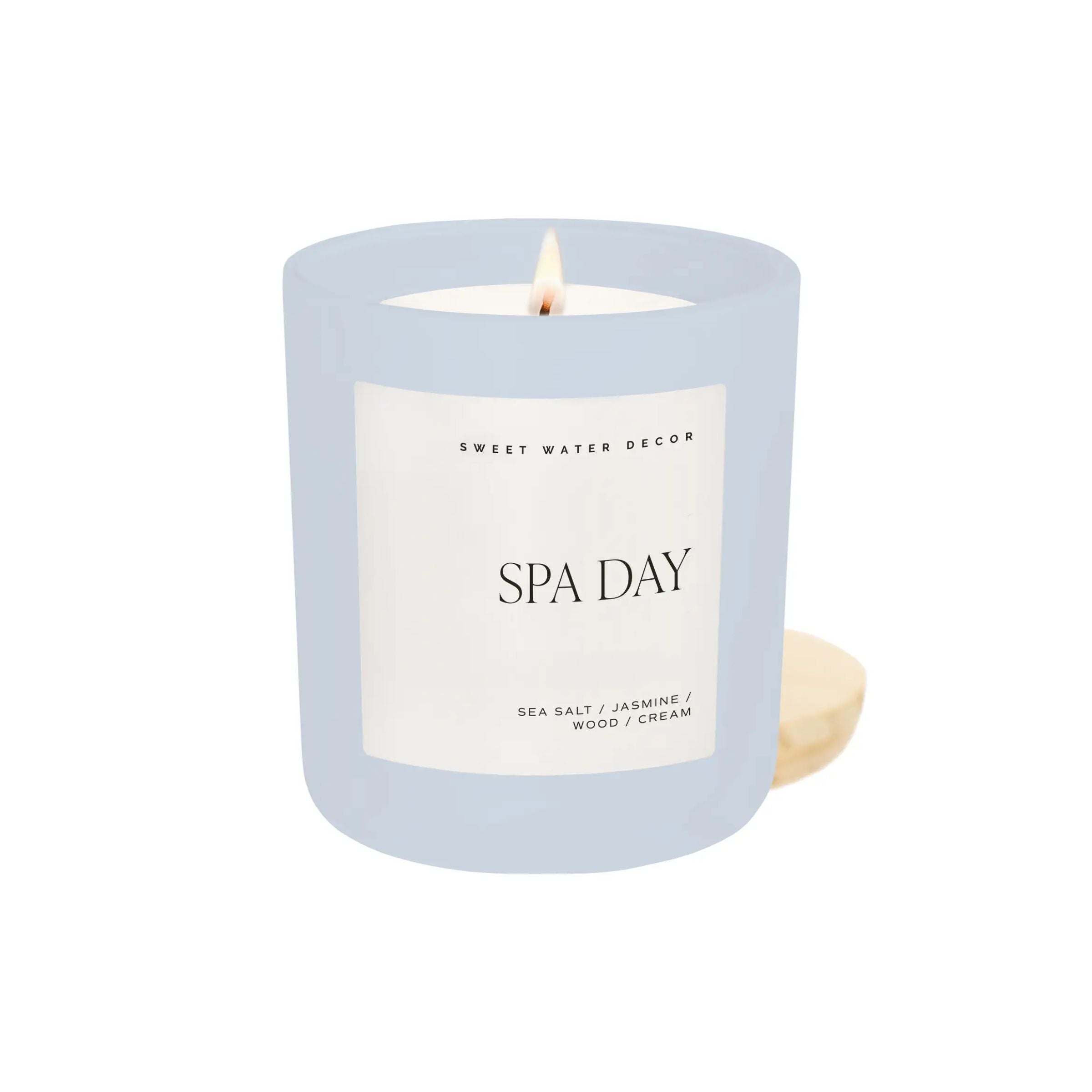 Spa Day Matte Jar Candle | Blue