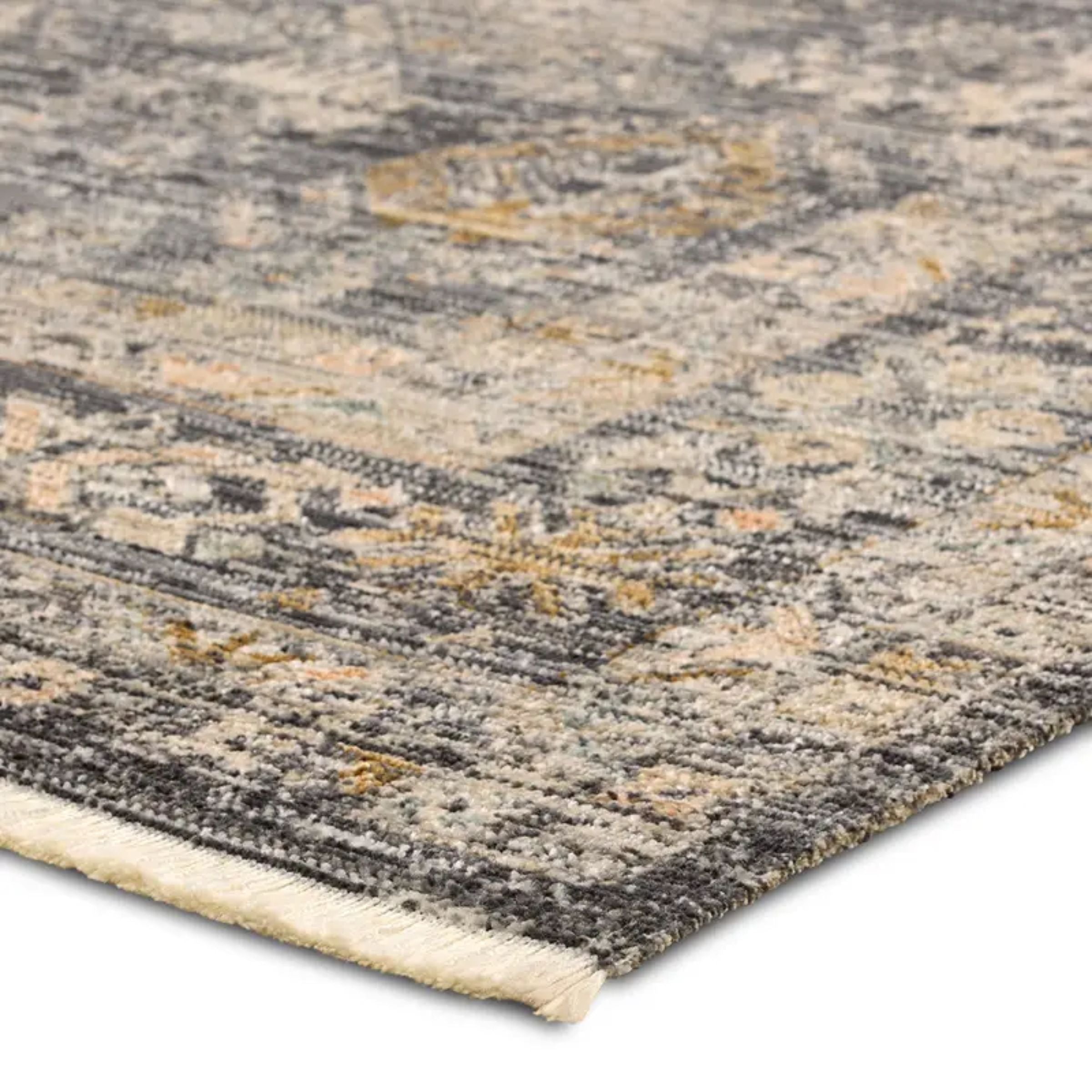 Tejal Rug | Charcoal/Cream