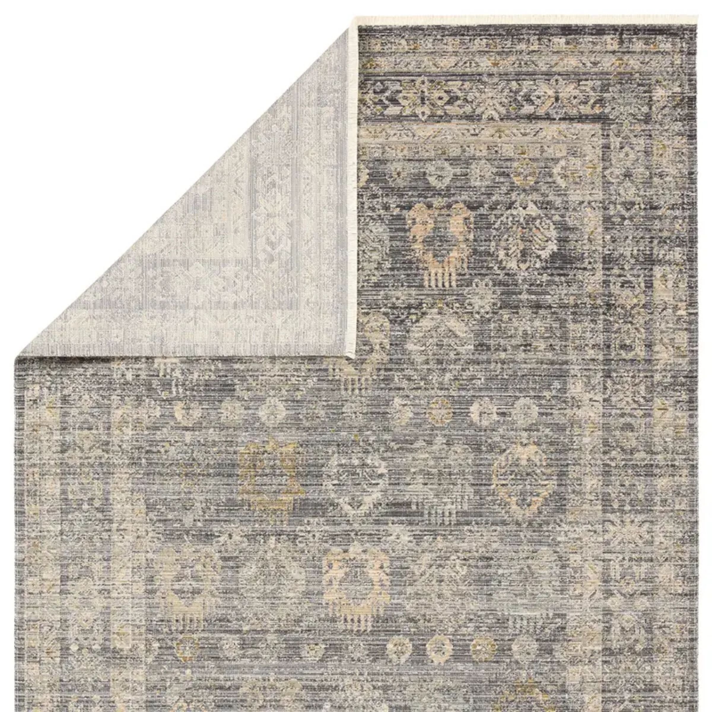 Tejal Rug | Charcoal/Cream