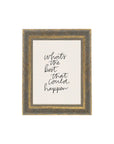The Best That Could Happen Framed Antique Art