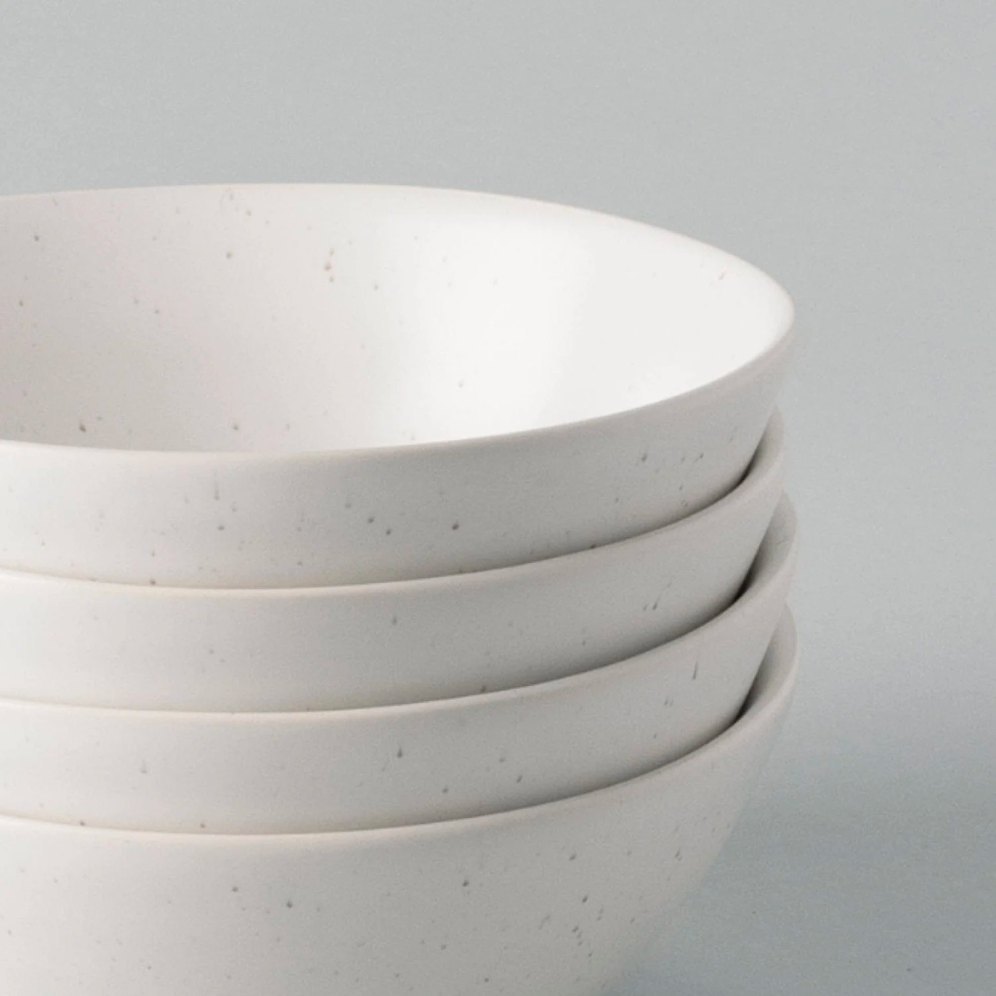 Fable Dessert Bowls - Speckled White