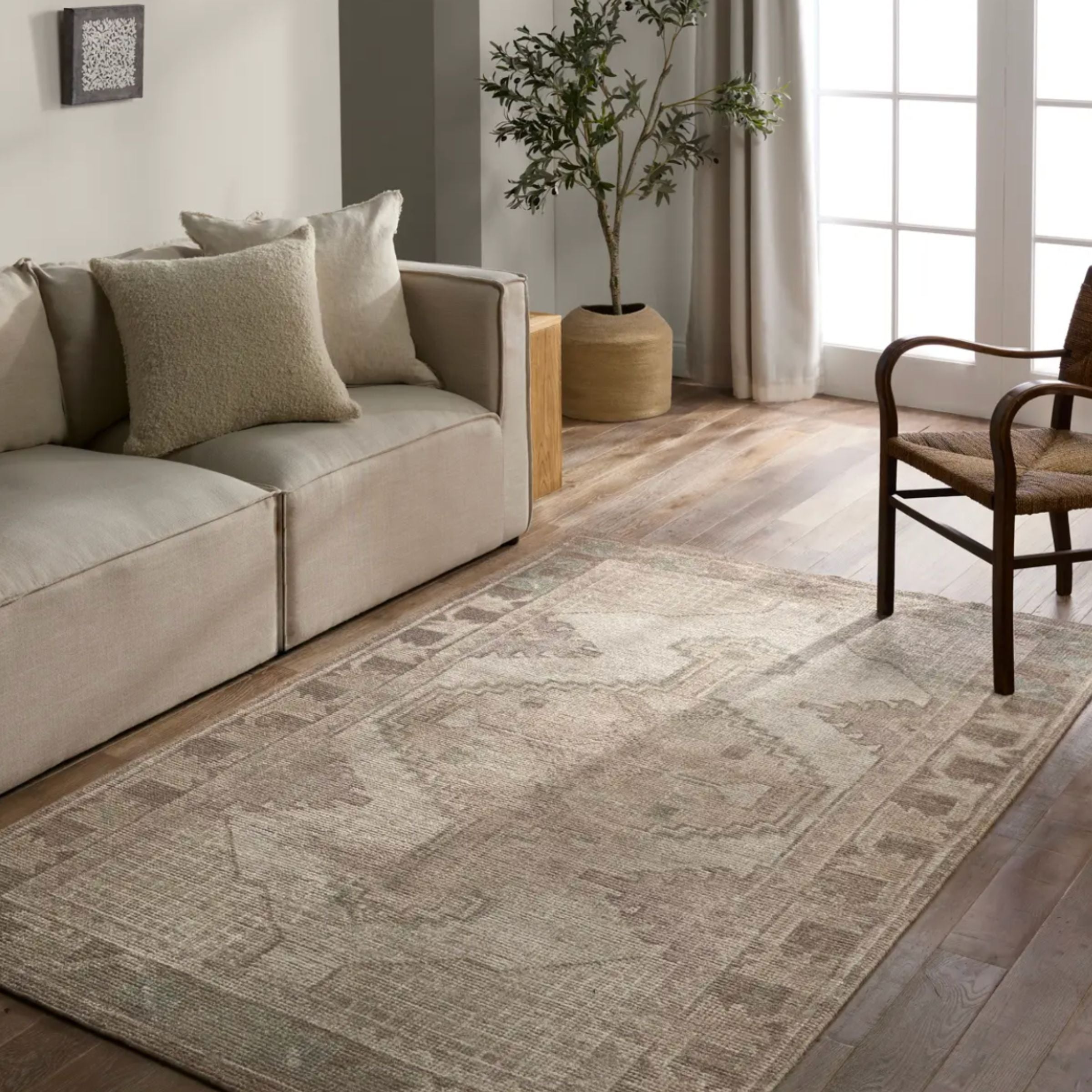 Theo Rug | Tan/Taupe