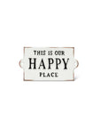 Our Happy Place Sign