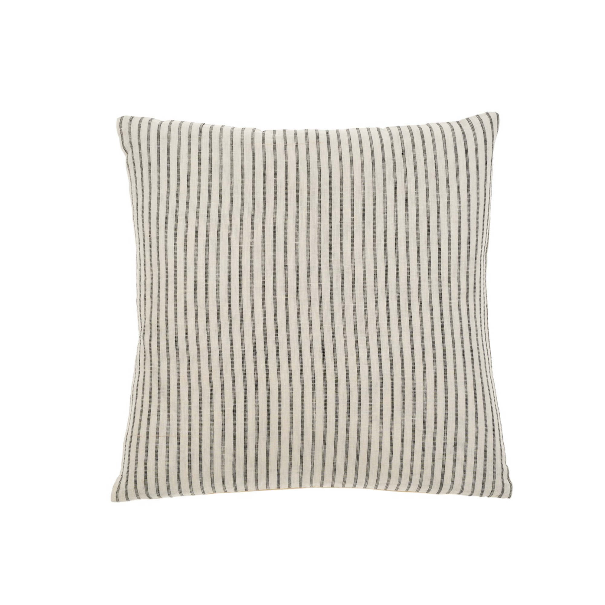 Ticking Stripe Linen Pillow