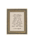 To Be Kind Framed Vintage Print