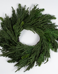 Evergreen Mixed Wreath 10"