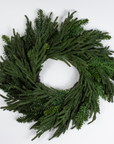 Evergreen Mixed Wreath 24"