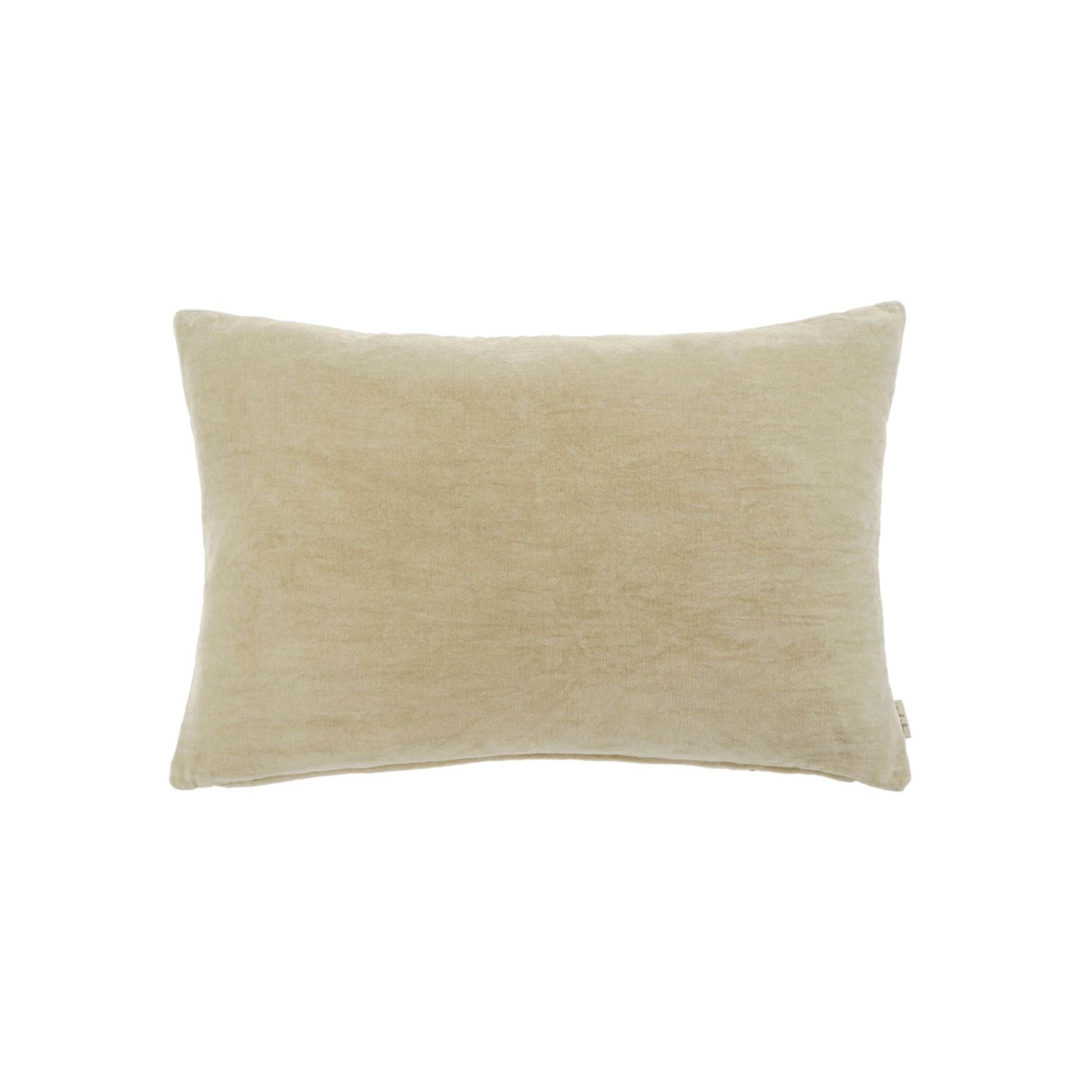 Vera Velvet Pillow | Lichen