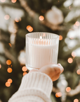 Warm + Cozy Ribbed Jar Candle