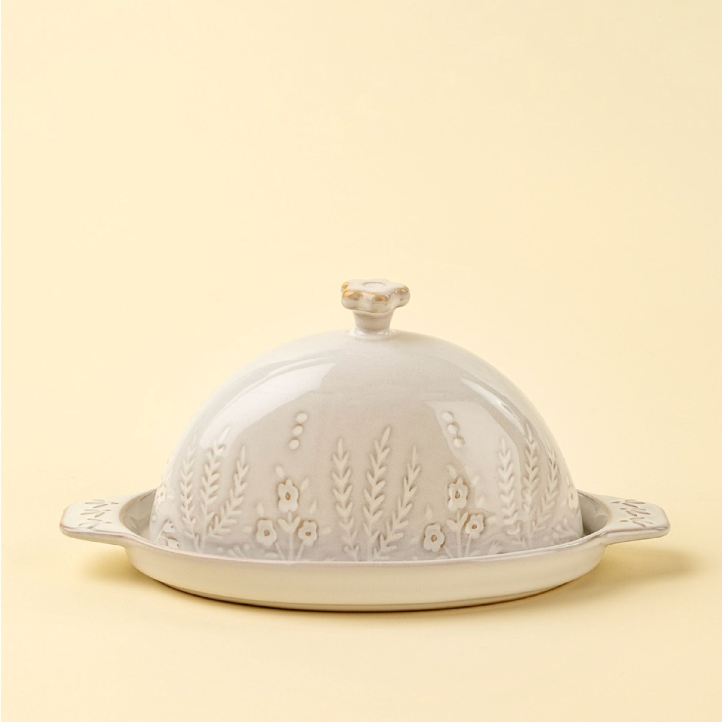Wildflower Butter Dish