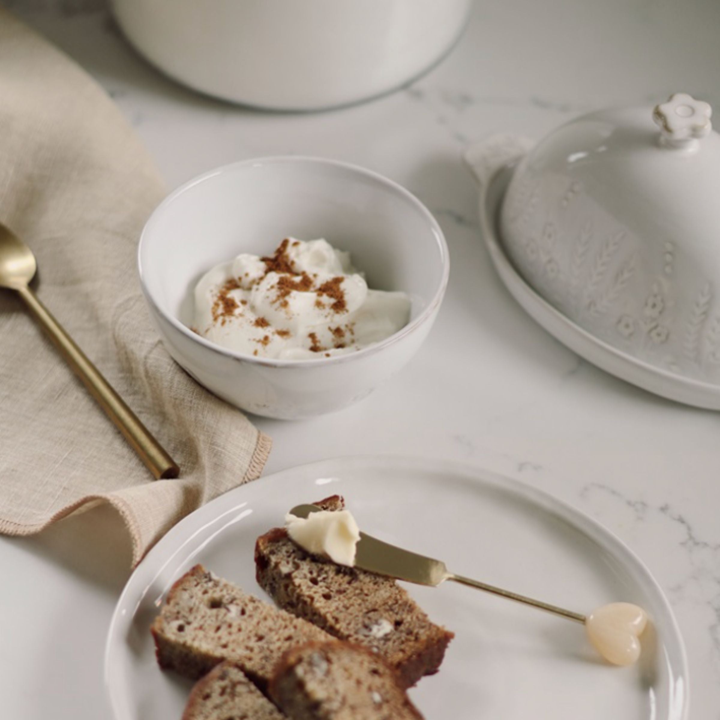 Wildflower Butter Dish