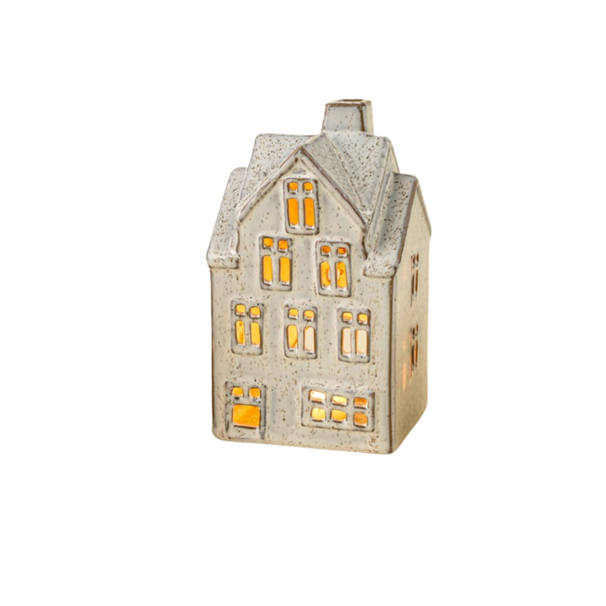 Winter Chalet Tealight House
