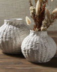 Woven Ceramic Vase