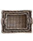 Woven Rattan Tray