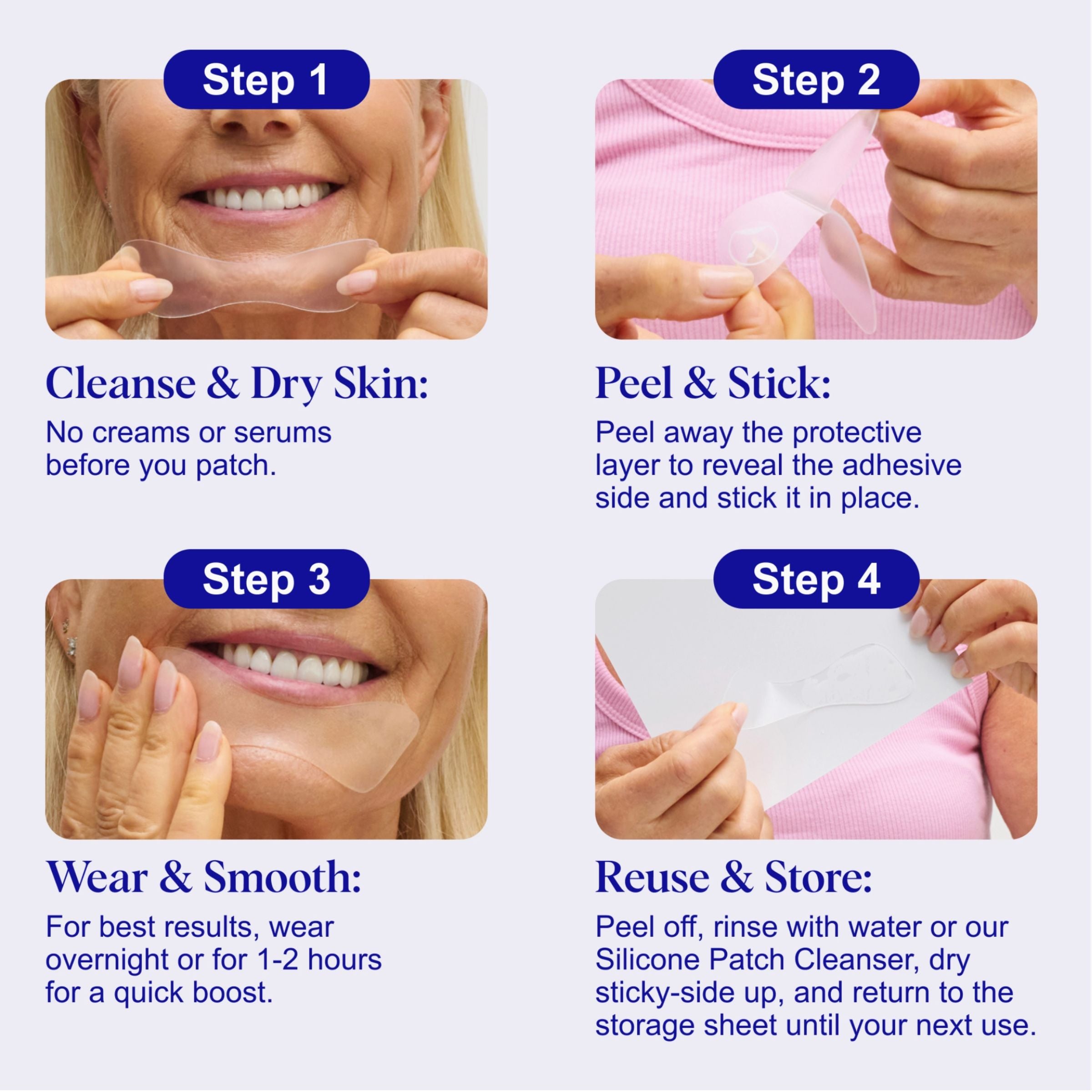 Mouth &amp; Lip Wrinkle Patches