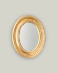 Gold Oval Mirror