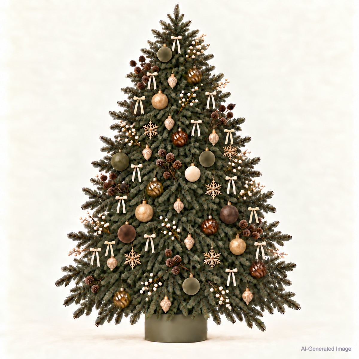 Chic Holiday Decor Bundle for your 9ft Christmas Tree with Ornaments and Bows |  Shipping Across Canada or Pickup in St. Albert, Alberta