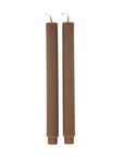 Roman Taper Candle - Taupe
