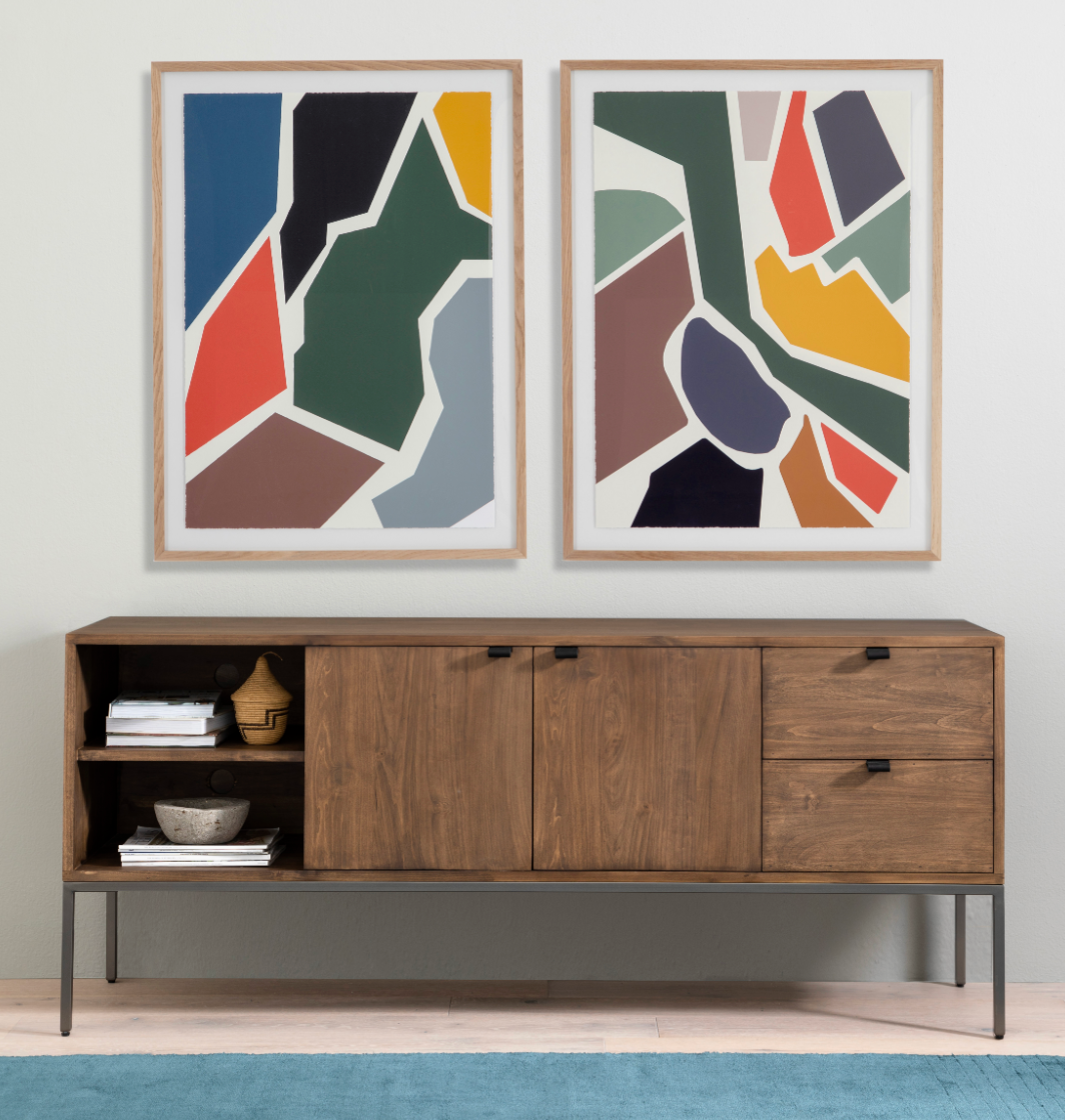 Trey Media Console | Auburn Poplar