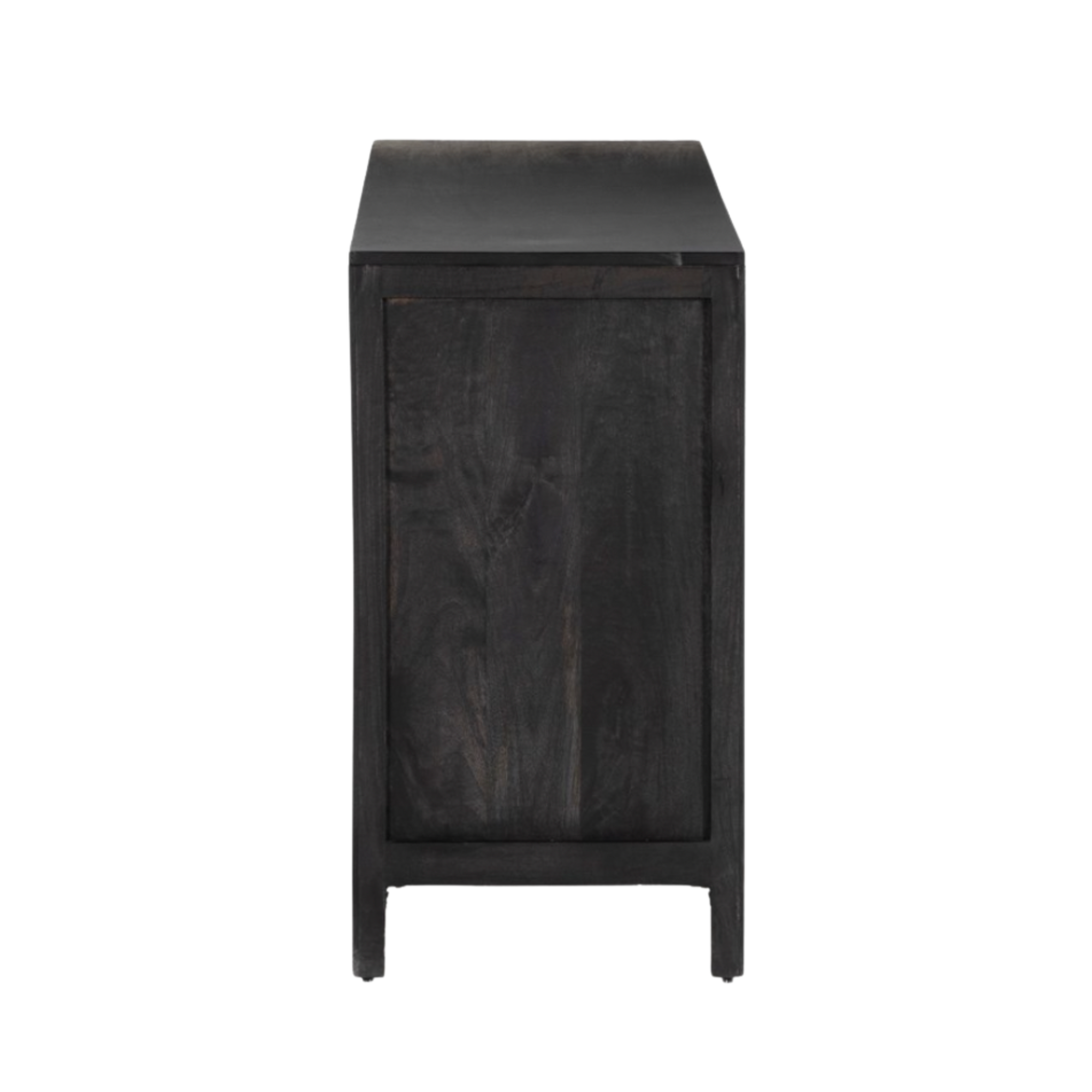 Sydney Dresser | Black Wash, Natural Cane