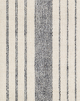 Tartan Rug - Quad Stripe Light Gray/Black